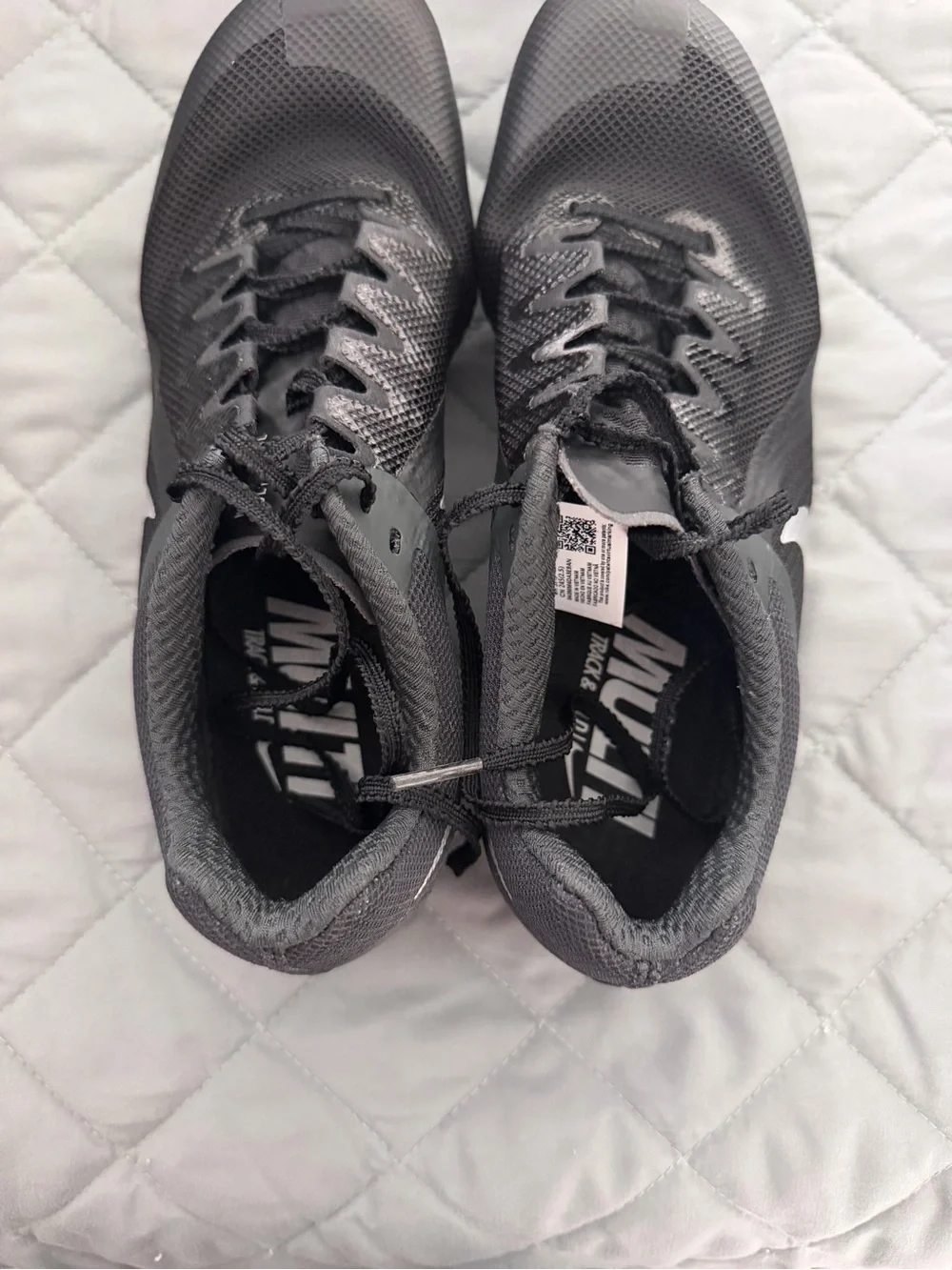 Men’s Grey Athletic track Running Shoes/ zoom rival multi